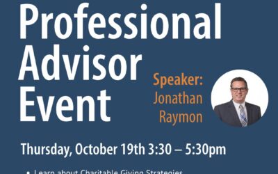 Eau Claire Foundation: Professional Advisor Event