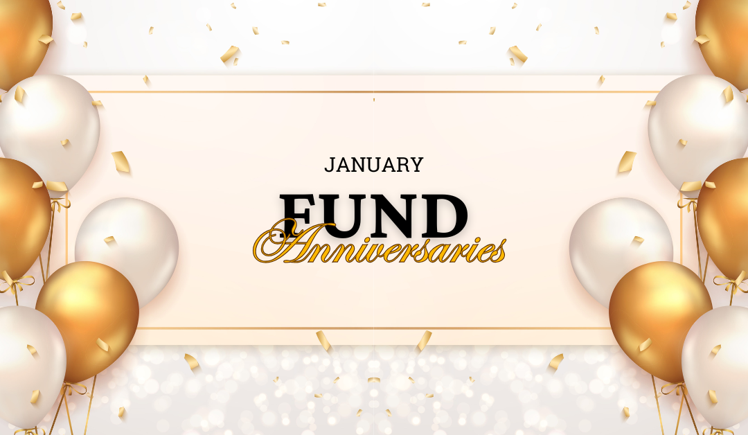 Fund Anniversaries: January