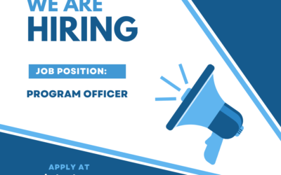 We Are Hiring a Program Officer! Apply Today!