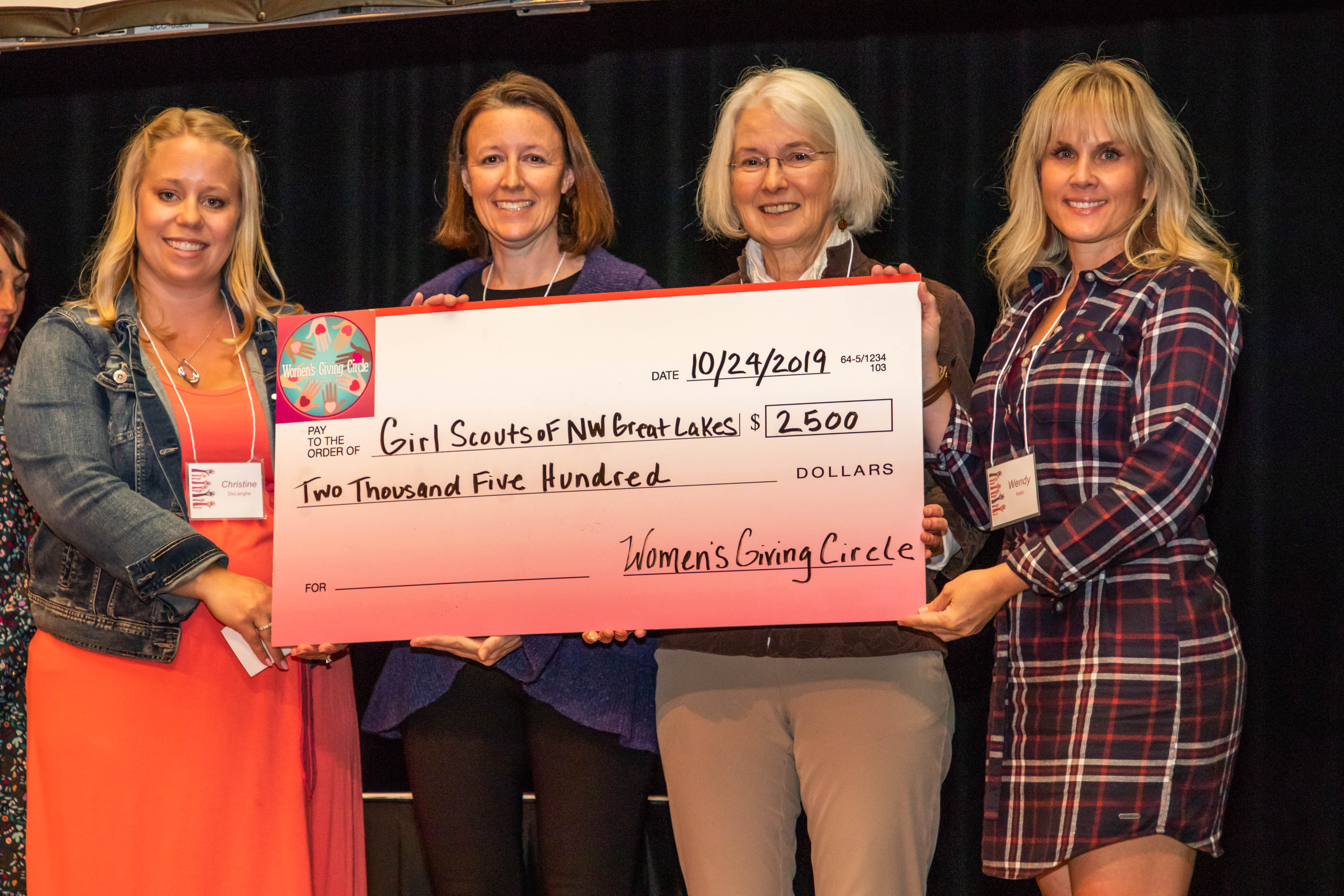 Charities receive $13k from the Women’s Giving Circle